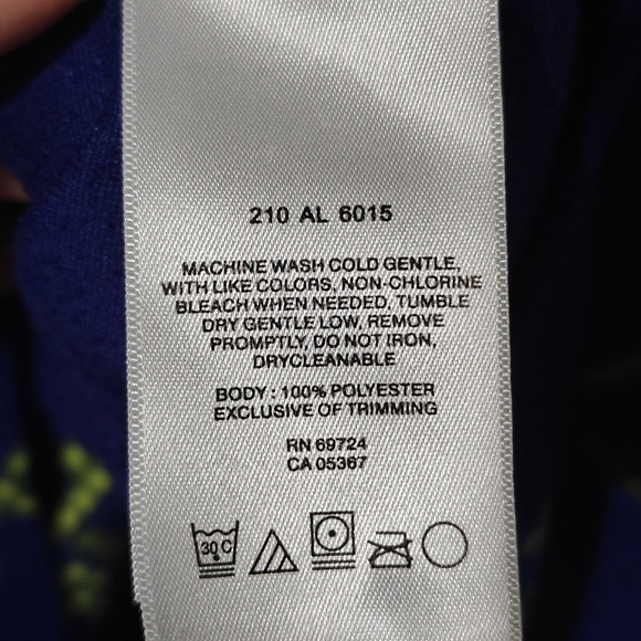 Columbia Fleece Jacket 1/4 Zip Women's Medium Geometric Abstract - Picture 5 of 7